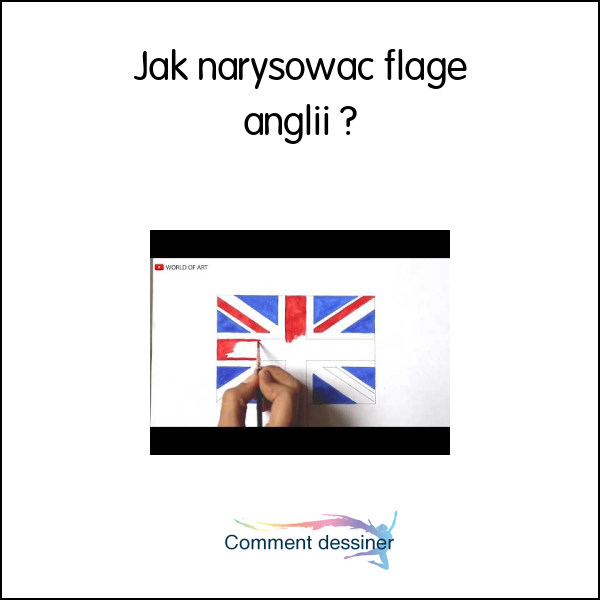 Jak narysować flagę anglii